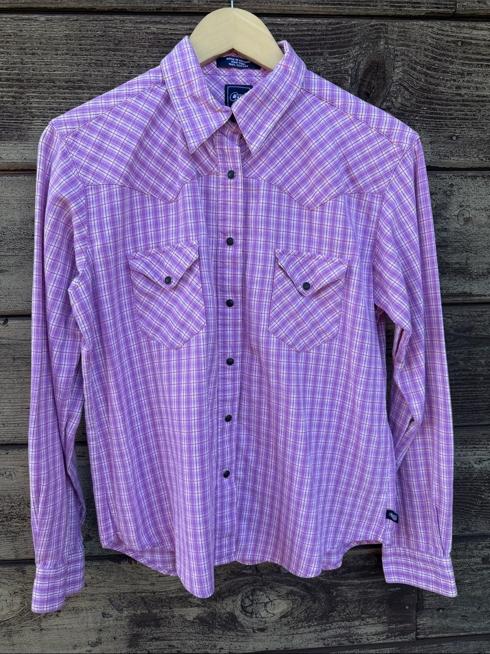 Cruel Girl snap shirt